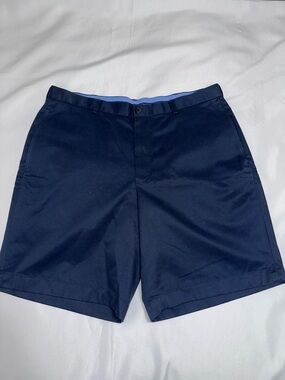 Brooks Brothers Men’s Navy Shorts size 36 lightweight chino cotton